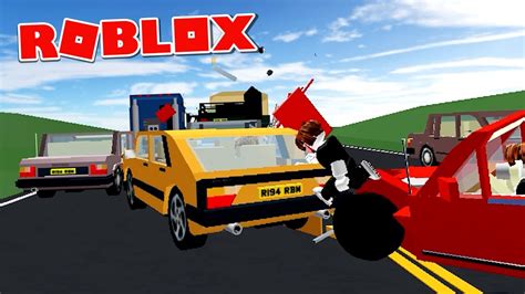 roblox car crash|realistic roblox car crashes.